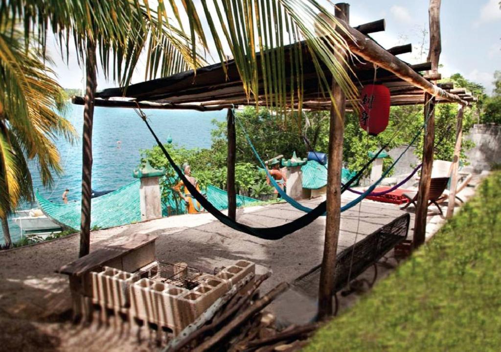 Casa China Bacalar Bagian luar foto
