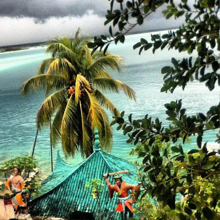 Casa China Bacalar Bagian luar foto