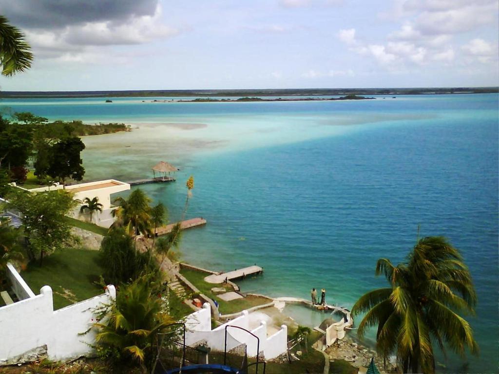 Casa China Bacalar Bagian luar foto