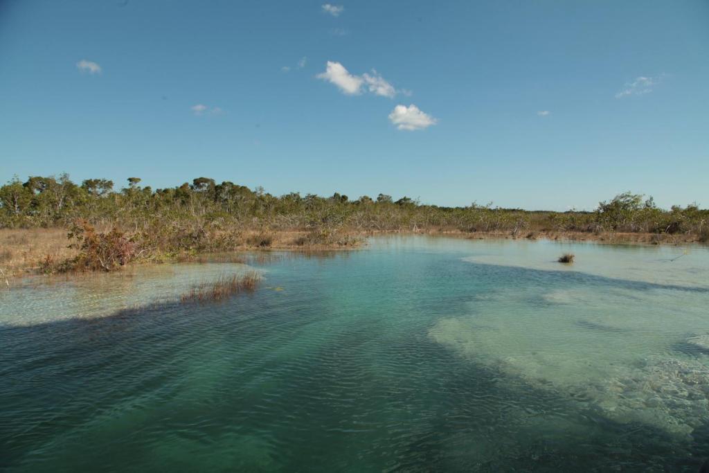 Casa China Bacalar Bagian luar foto