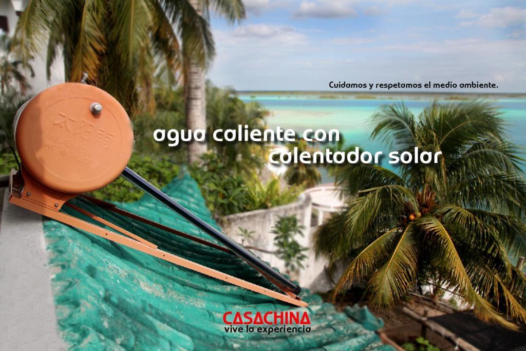 Casa China Bacalar Bagian luar foto